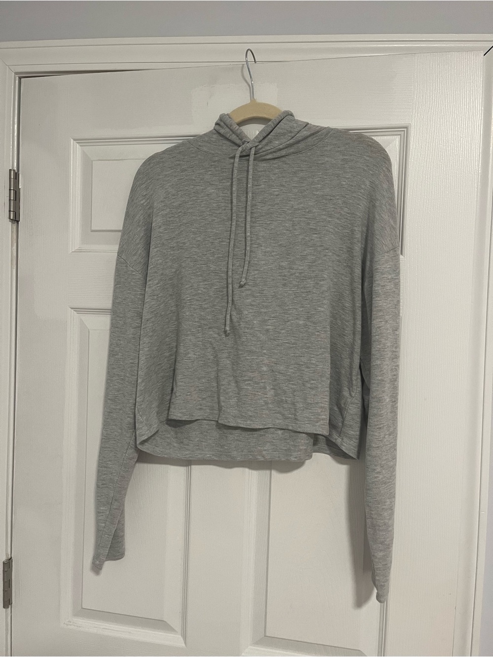Aritzia Gray Lightweight Hoodie